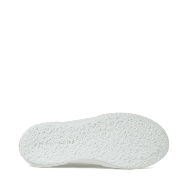 CA Superga 2750 Grape-Based Faux Leather Black-White