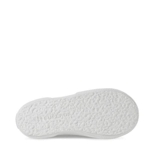 CA Superga 2750 Kids Straps Clouds Print Lt Blue-White Clouds