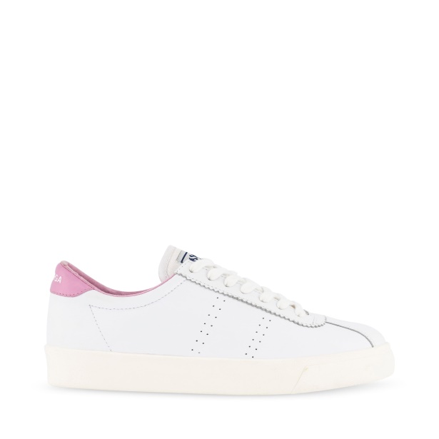 CA Superga 2843 Club S Comfort Leather White-Pink Mauve