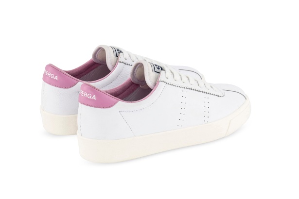 CA Superga 2843 Club S Comfort Leather White-Pink Mauve