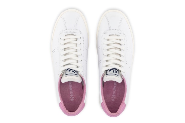 CA Superga 2843 Club S Comfort Leather White-Pink Mauve