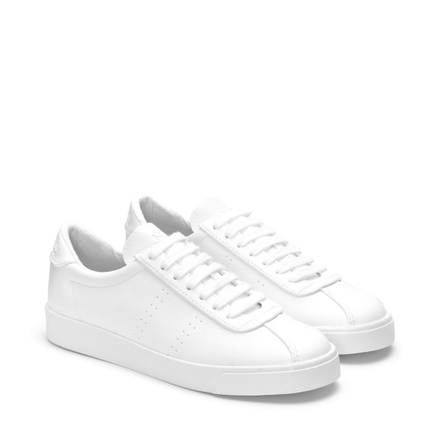 CA Superga 2843 Club S Corn-Based Leather White-Unico