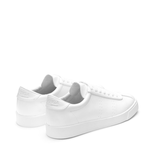 CA Superga 2843 Club S Corn-Based Leather White-Unico