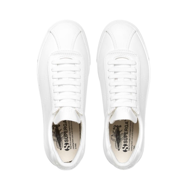CA Superga 2843 Club S Corn-Based Leather White-Unico