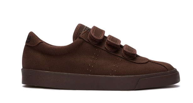 CA Superga 2843 Club S 3Straps Cotton Chocolate-Black