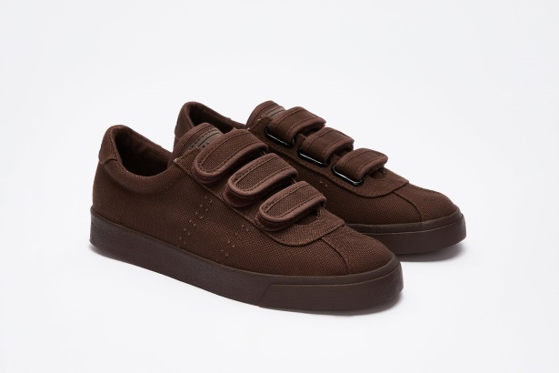 CA Superga 2843 Club S 3Straps Cotton Chocolate-Black