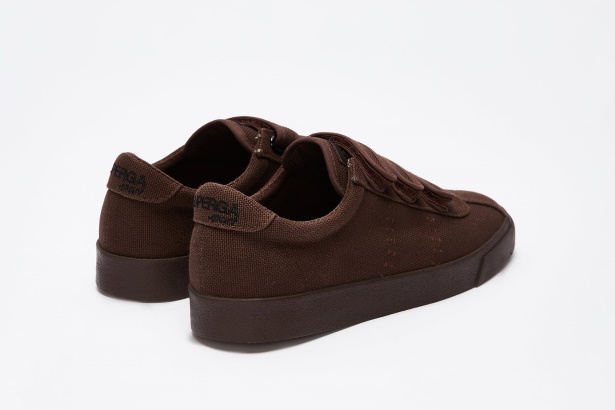 CA Superga 2843 Club S 3Straps Cotton Chocolate-Black