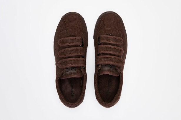 CA Superga 2843 Club S 3Straps Cotton Chocolate-Black
