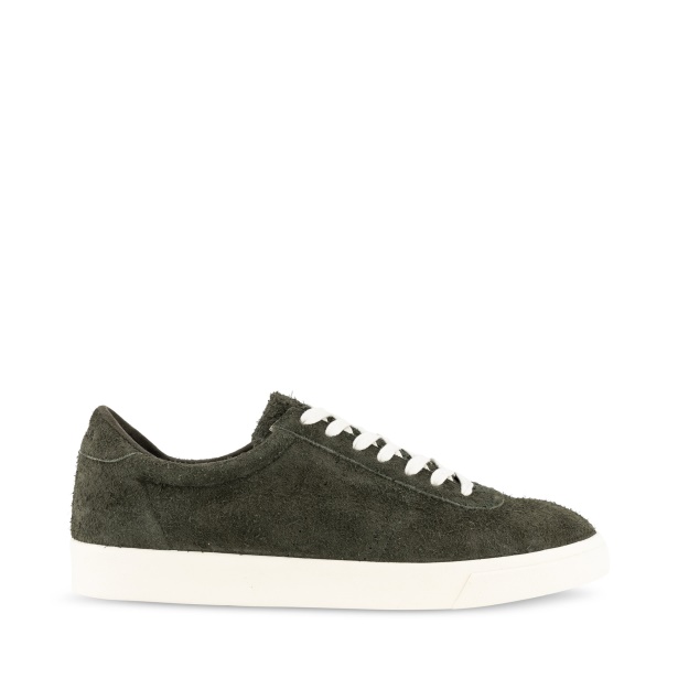 CA Superga 4834 Club S Up Hairy Suede Green Sherwood