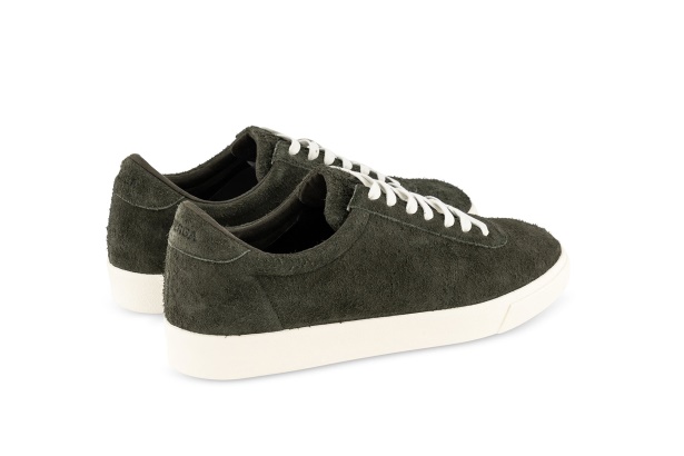 CA Superga 4834 Club S Up Hairy Suede Green Sherwood