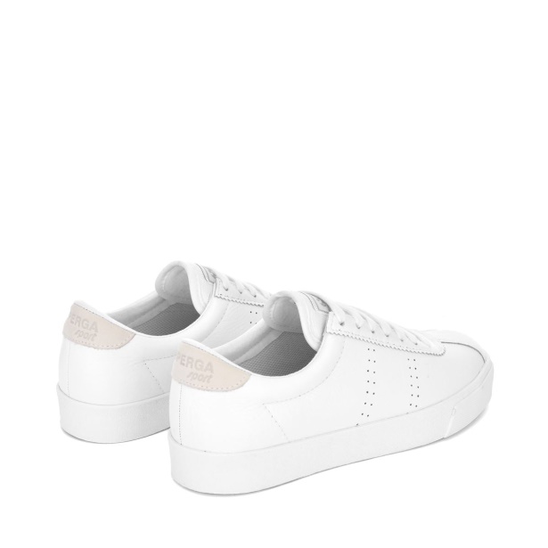 CA Superga 2843 Club S Comfort Leather Full White