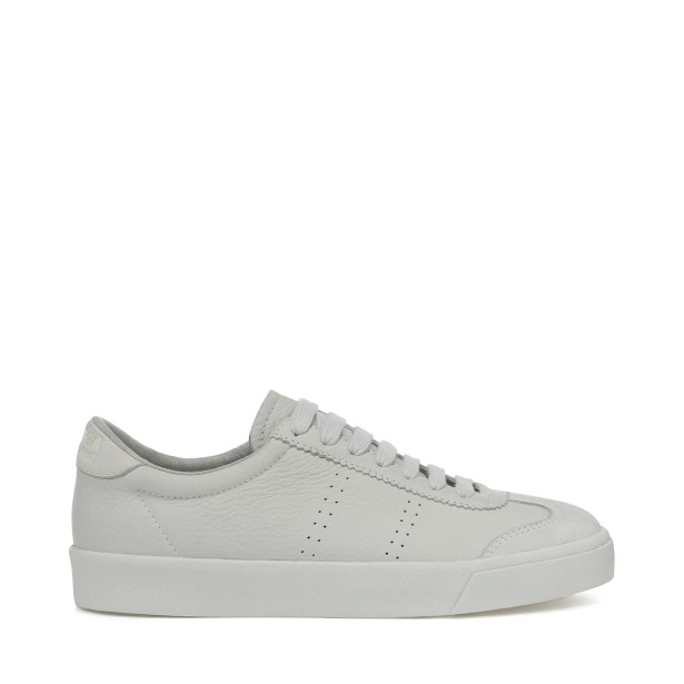 CA Superga 2843 Club S Cap Buttersoft White Milk-Green Primrose