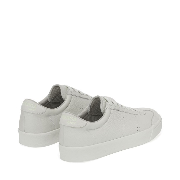 CA Superga 2843 Club S Cap Buttersoft White Milk-Green Primrose
