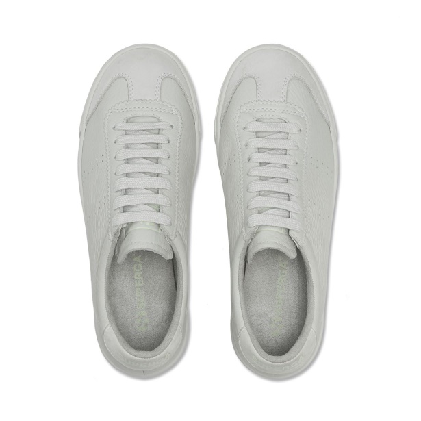 CA Superga 2843 Club S Cap Buttersoft White Milk-Green Primrose