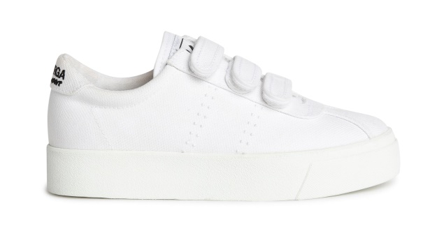 CA Superga 2954 Club 3 Straps White Black