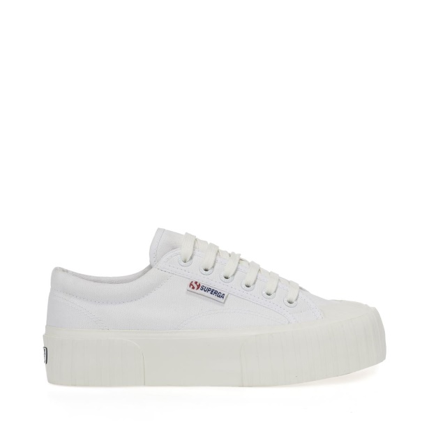 CA Superga 2631 Stripe Platform White White