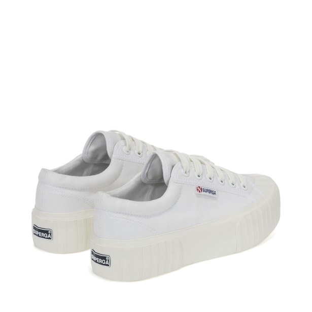 CA Superga 2631 Stripe Platform White White