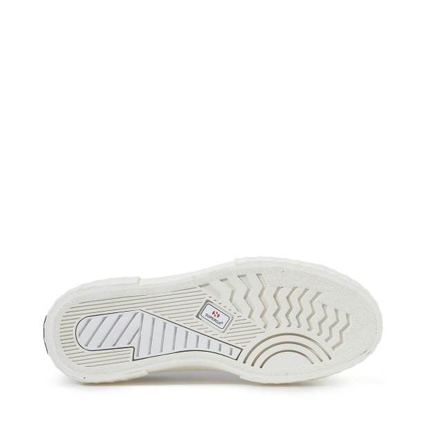 CA Superga 2631 Stripe Platform Vegan Fau White