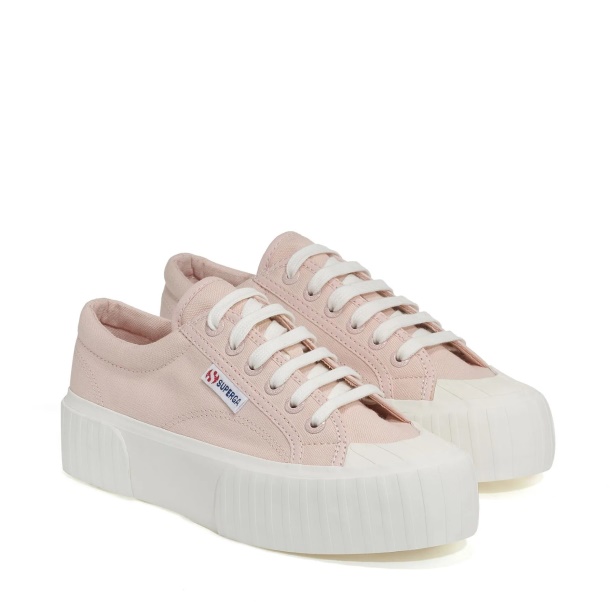CA Superga 2631 Stripe Platform Pinkskin