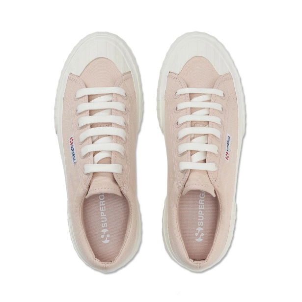 CA Superga 2631 Stripe Platform Pinkskin