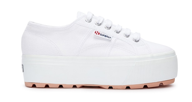 CA Superga 2790 Tank White-Pink Smoke