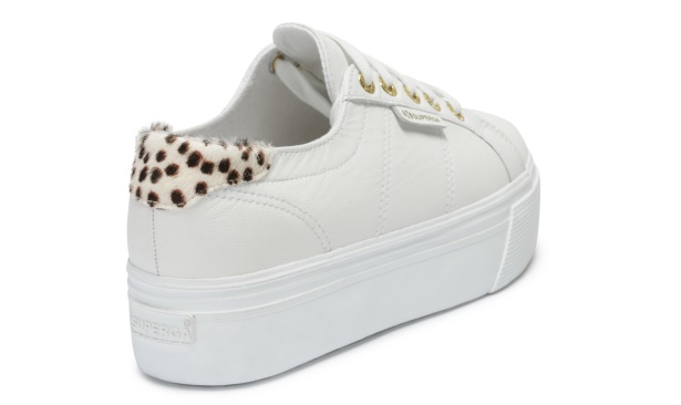 CA Superga 2790 Goatnappaleaw Pony Hair White-Dalmation
