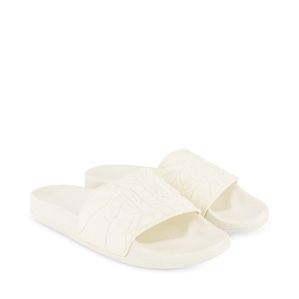 CA Superga 1908 Slides Raggiera Logo Total White