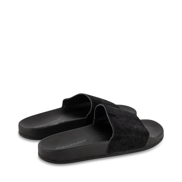 CA Superga 1908 Calfhair Total Black