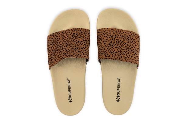 CA Superga 1908 Printed Calfhair Beige Light Dalmation