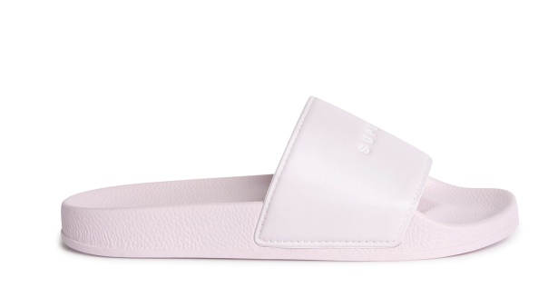 CA Superga 1908 Slides Polysoft Violet Lavender Fog-White