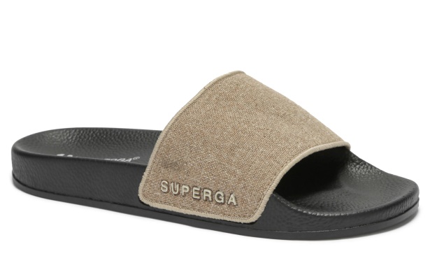 CA Superga 1908 Linen Green Tortora Black
