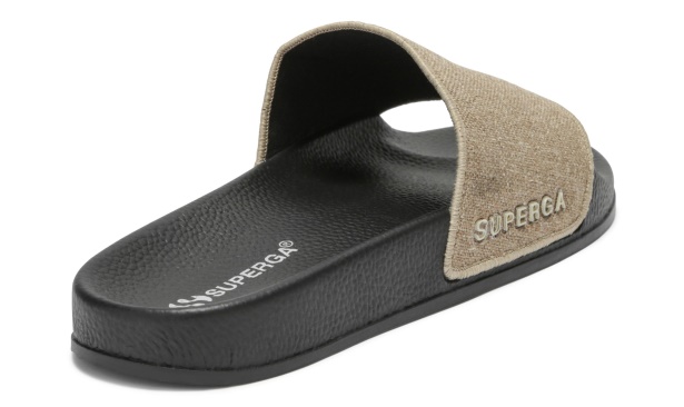 CA Superga 1908 Linen Green Tortora Black