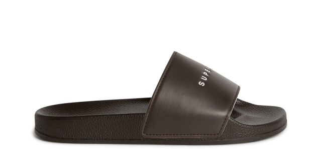 CA Superga 1908 Slides Polysoft Chocolate-White