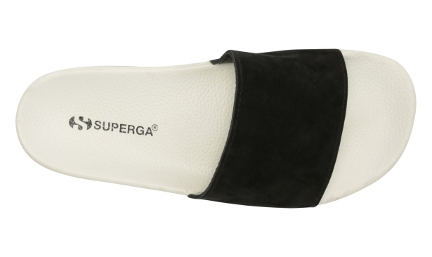 CA Superga 1908 Slides Buttersoft Beige Lt Sand-Black