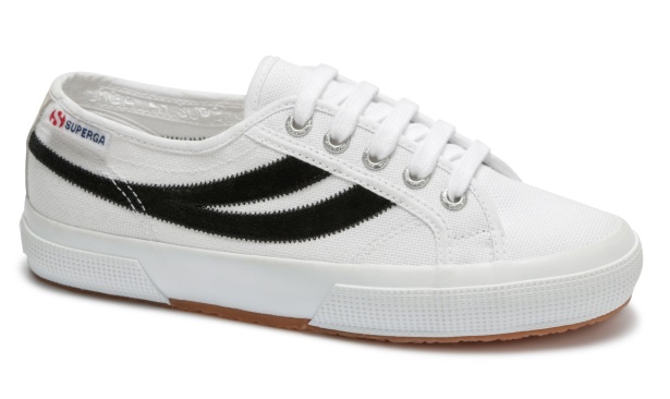 CA Superga 2953-Cotusuede White-Black