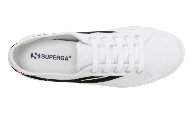 CA Superga 2953-Cotusuede White-Black