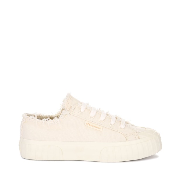 CA Superga 2630 Fringed Organic Canvas Na Weeds