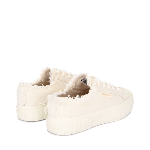 CA Superga 2630 Fringed Organic Canvas Na Weeds