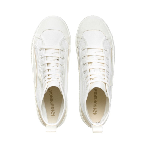 CA Superga 2469 Alpina Wave Hd Print White-Beige Mix