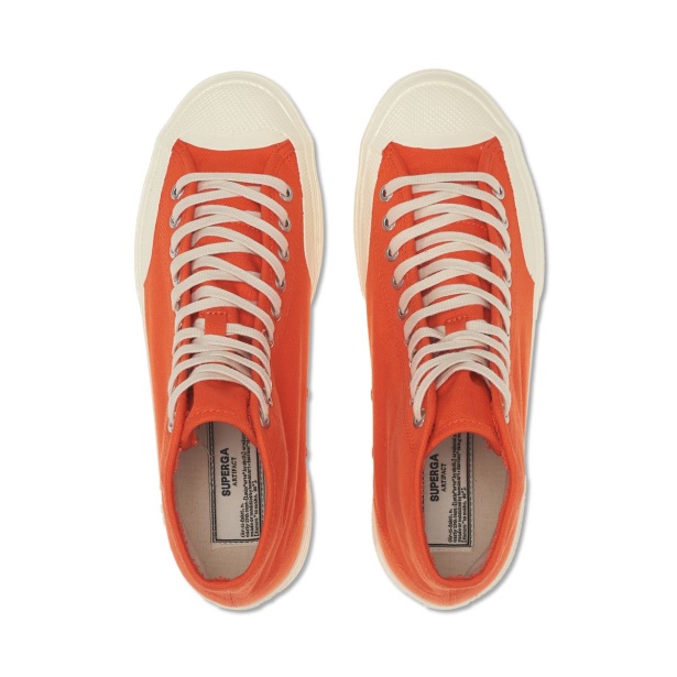 CA Superga 2433 Workwear Orange-Off White