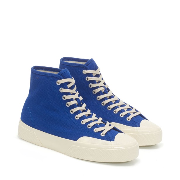 CA Superga 2433 Workwear Blue Chambary-Off White