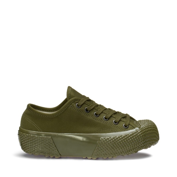 CA Superga 2434 Cd162 Military Cordlane Green Sage