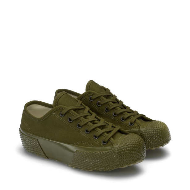 CA Superga 2434 Cd162 Military Cordlane Green Sage