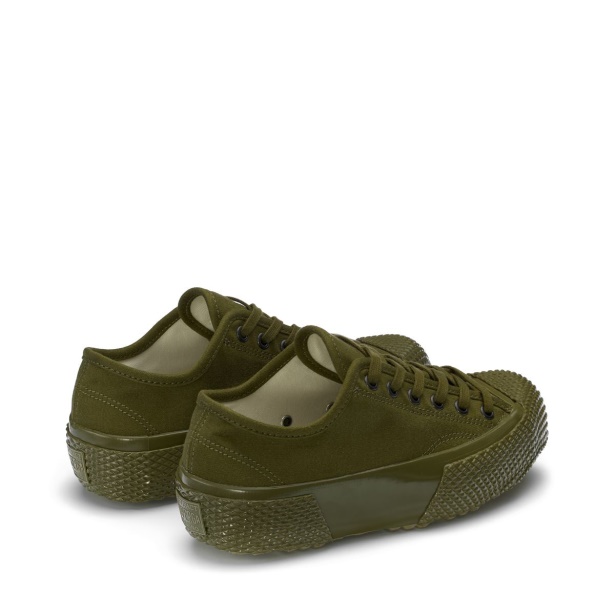 CA Superga 2434 Cd162 Military Cordlane Green Sage