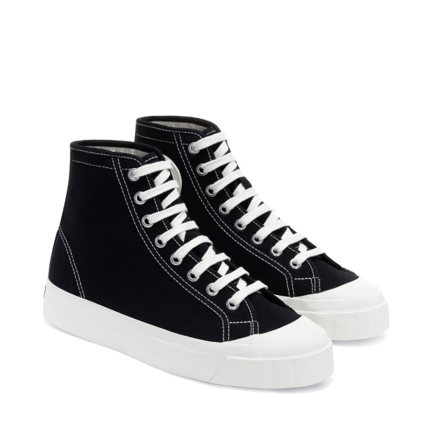 CA Superga 3192 Campionato Basket Black-White