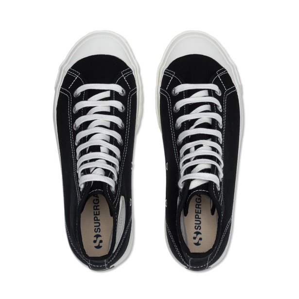 CA Superga 3192 Campionato Basket Black-White