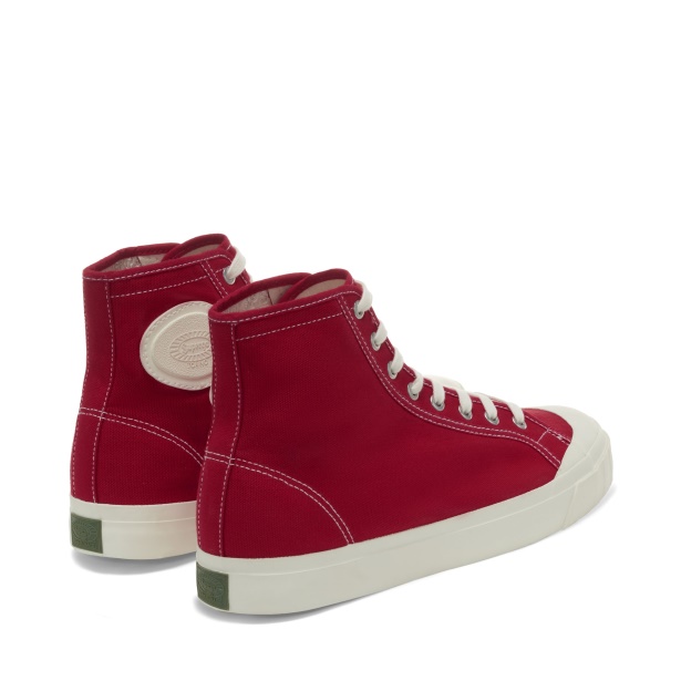 CA Superga 3192 Campionato Basket Red Flame-White
