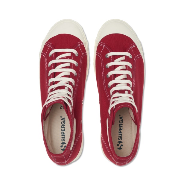 CA Superga 3192 Campionato Basket Red Flame-White