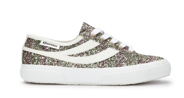 CA Superga 2953-Glitterw Platinum-White