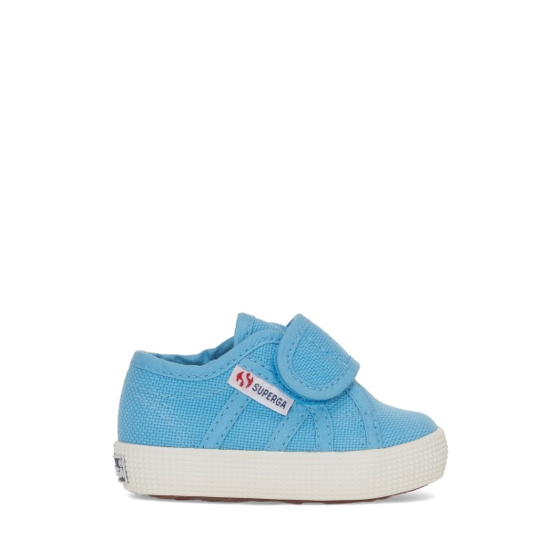 CA Superga 2750 Baby Easylite Straps Blue Lt Dusty F